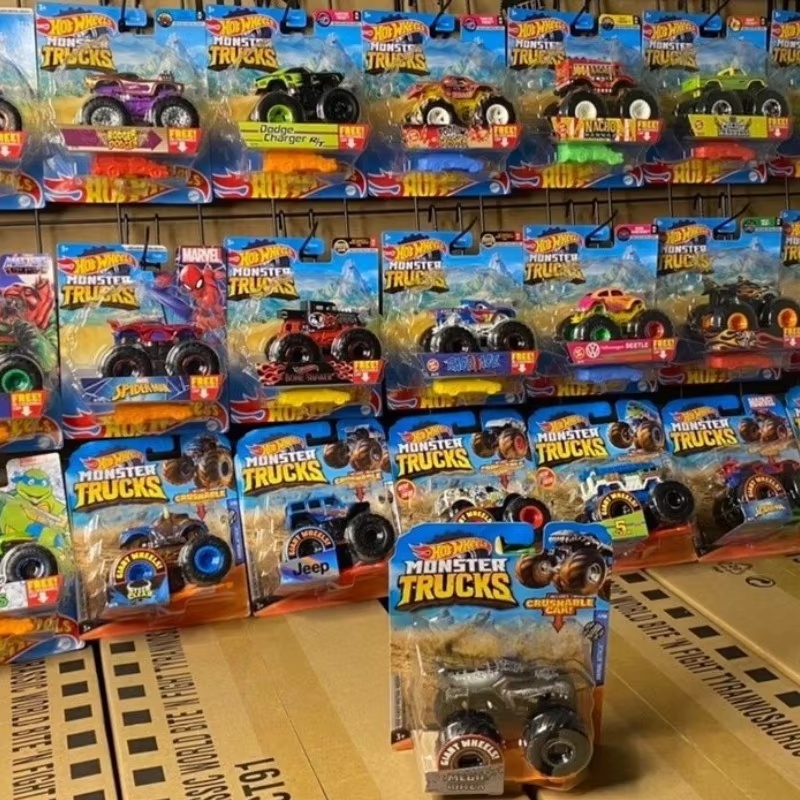 Hot Wheels Car Monster Trucks - Yeni Hot Wheels Orijinal Fyj44 Canavar