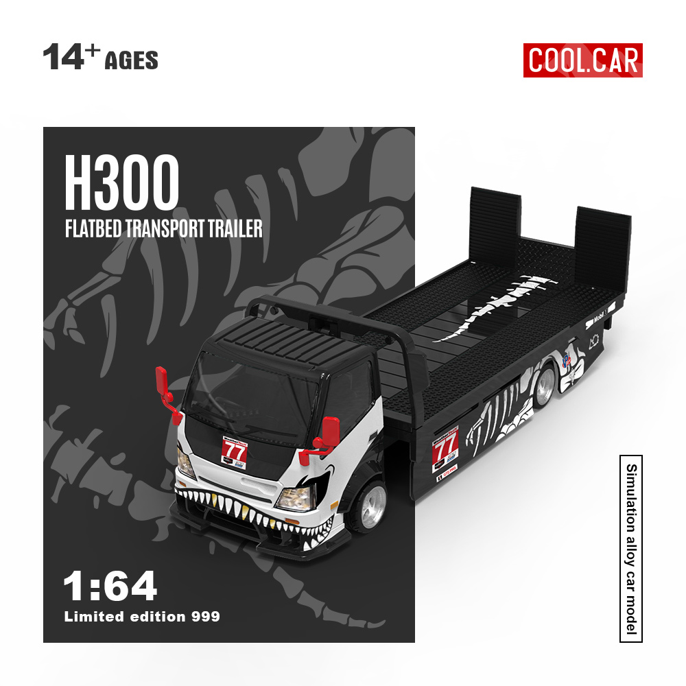 Die Cast Car 1 64 - Cool Car 1:64 H300 Düz Kasalı