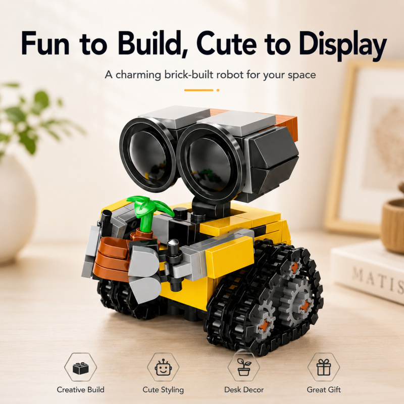 Lego Set Technic - Mini Robot Yapı Blokları Seti, Bitki
