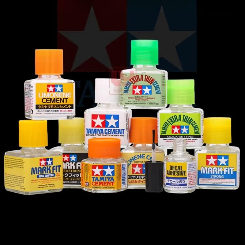 Tamiya Model Paint Set - TAMIYA Tutkal Modeli Yeşil Kapak Akışkan