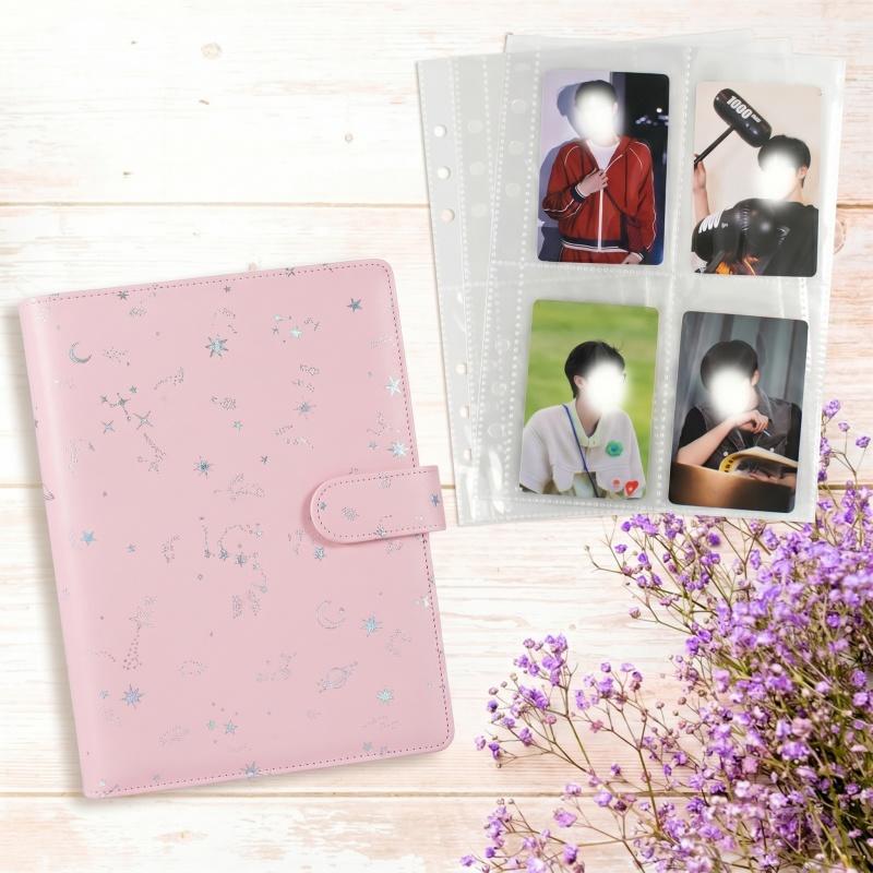Trading Card Binder - A5 6 Halkalı Gevşek Yapraklı Fotoğraf