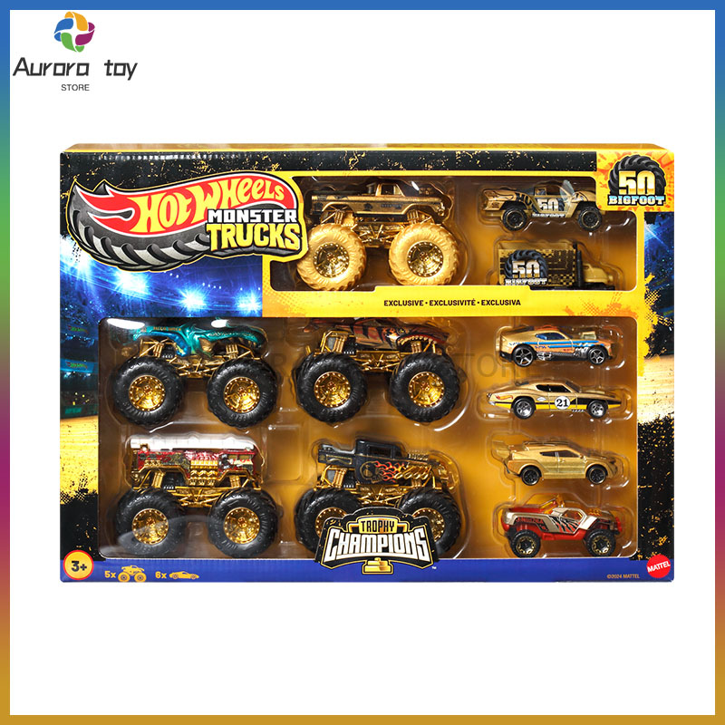 Hot Wheels Car Monster Trucks - Yeni Hot Wheels Canavar Kamyon Yıkım