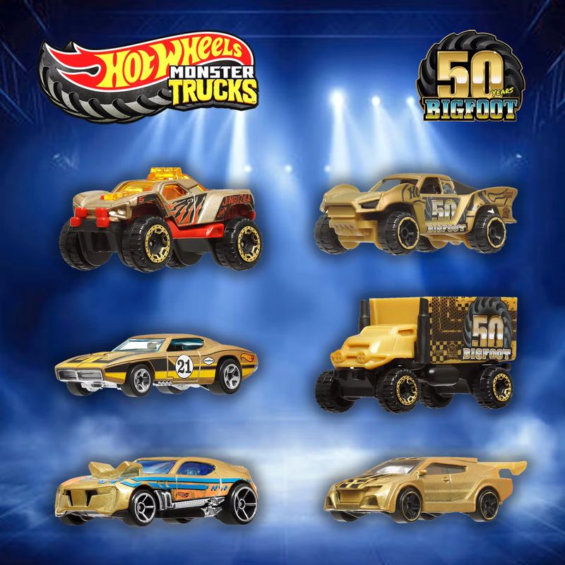 Hot Wheels Car Monster Trucks - Hot Wheels Monster Truck 50. Yıl