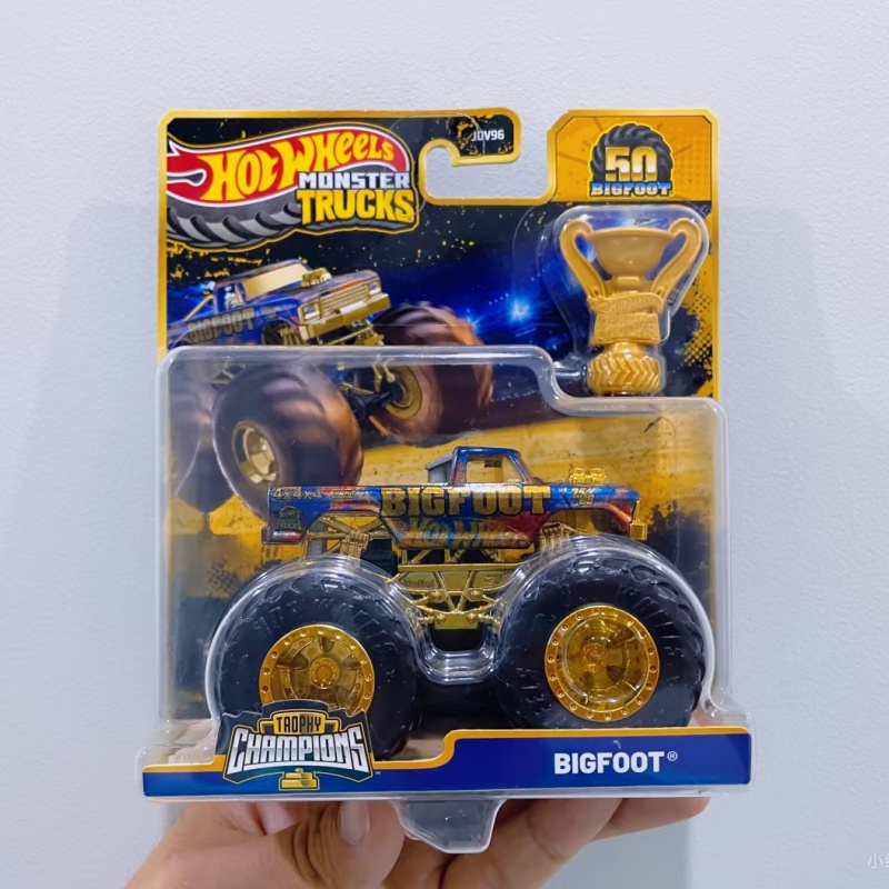 Hot Wheels Car Monster Trucks - Hot Wheels Monster Trucks Şampiyon Kupa