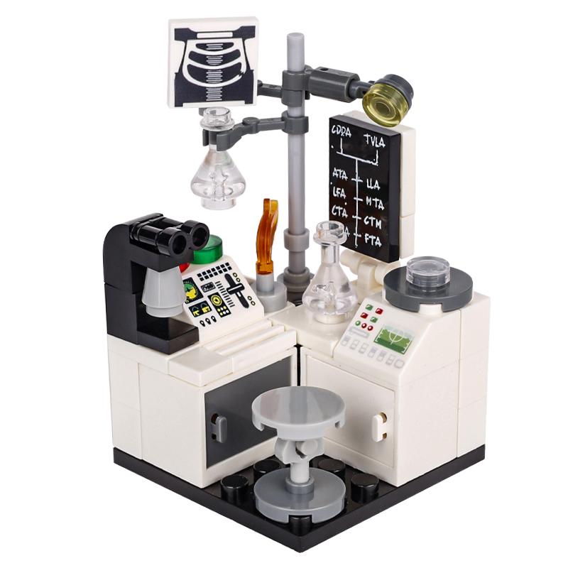 MOC şehir laboratuvar laboratu - Lego Set Creator incelemesi ve fiyatı