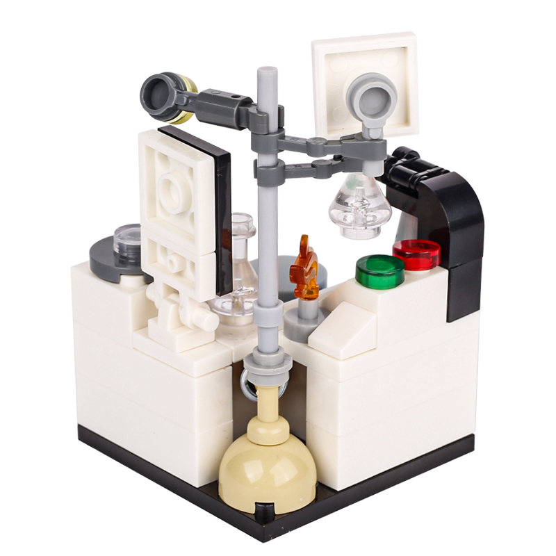 MOC şehir laboratuvar laboratu - Lego Set Creator incelemesi ve fiyatı