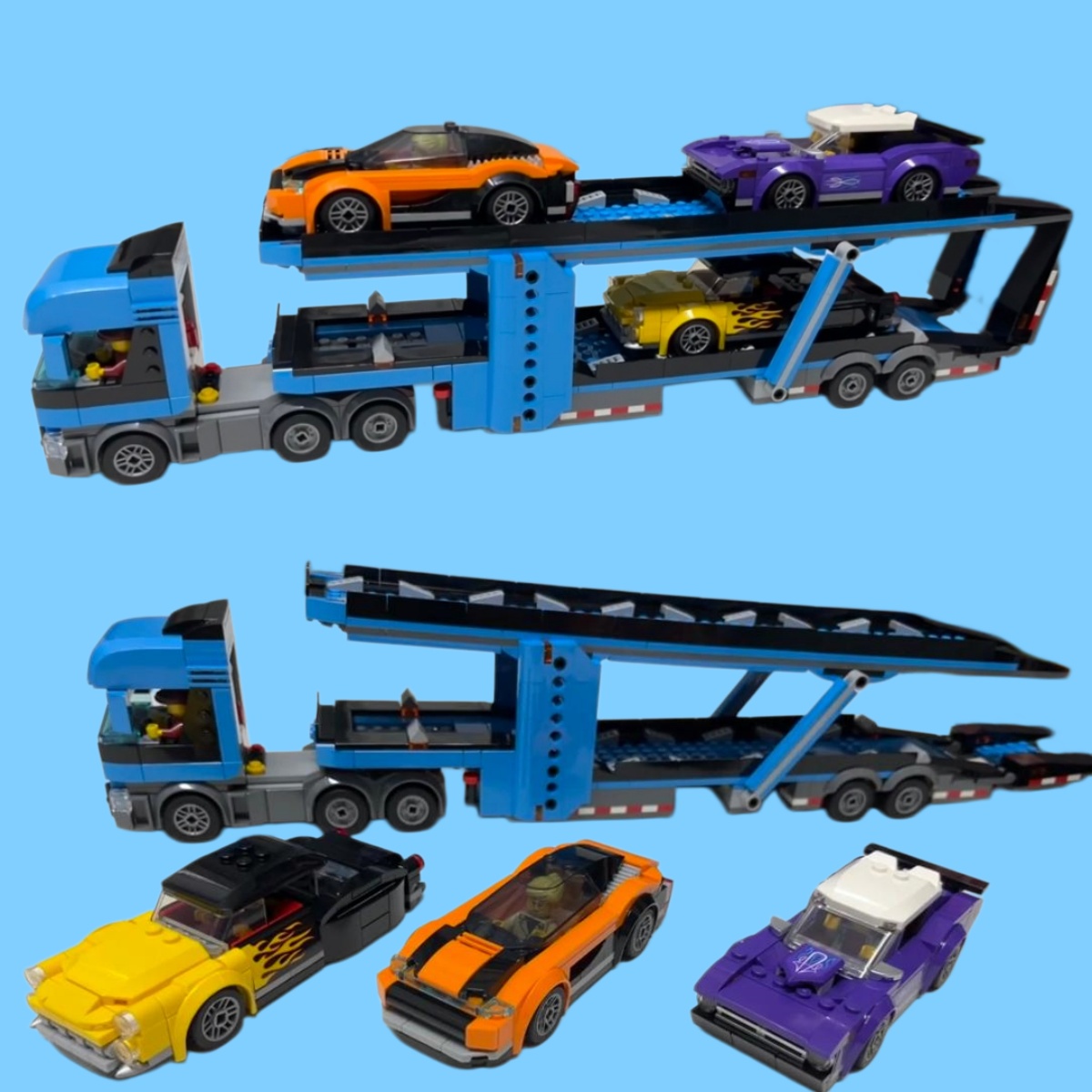 Şehir serisi araba taşıma kamy - Lego Set Creator incelemesi ve fiyatı