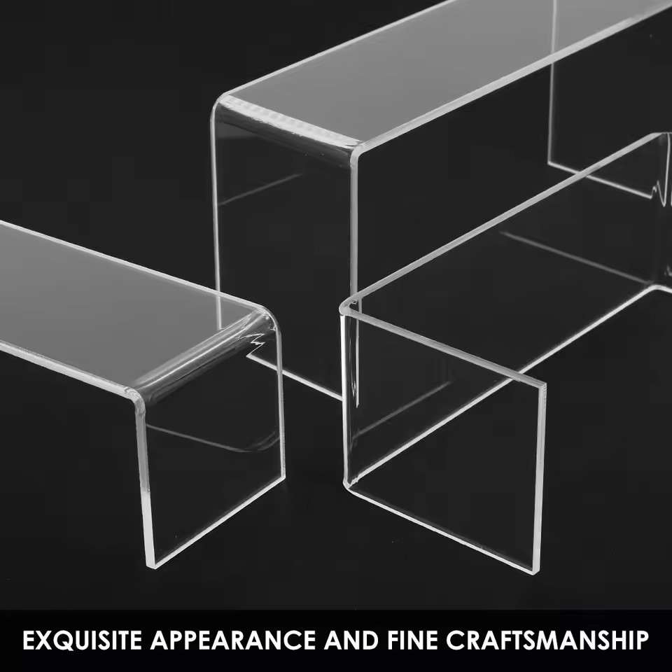 3/6/9/12 adet şeffaf akrilik e - Display Risers Set incelemesi ve fiyatı