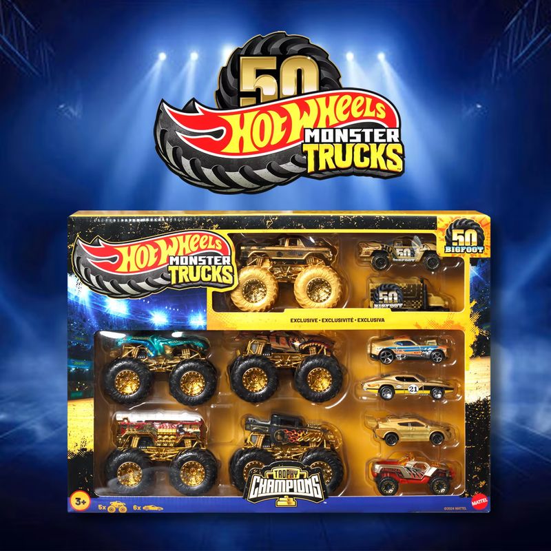 Hot Wheels Monster Truck 50. Y - Hot Wheels Car Monster Trucks incelemesi ve fiyatı