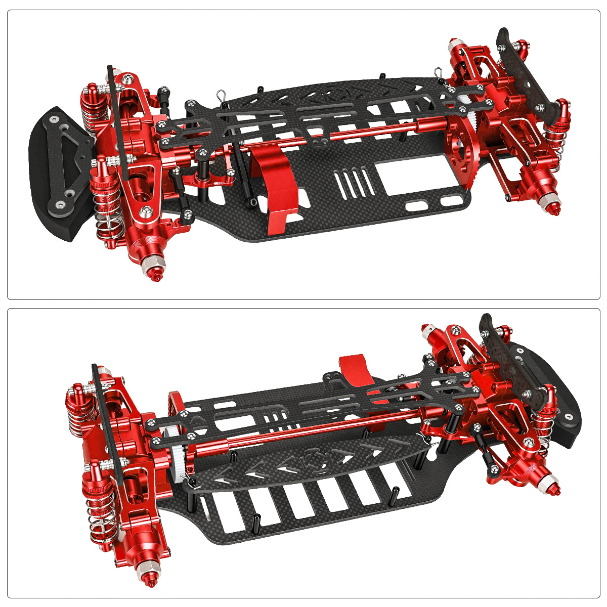 Alüminyum ve Karbon Fiber Şasi - Tamiya Model Rc Car incelemesi ve fiyatı