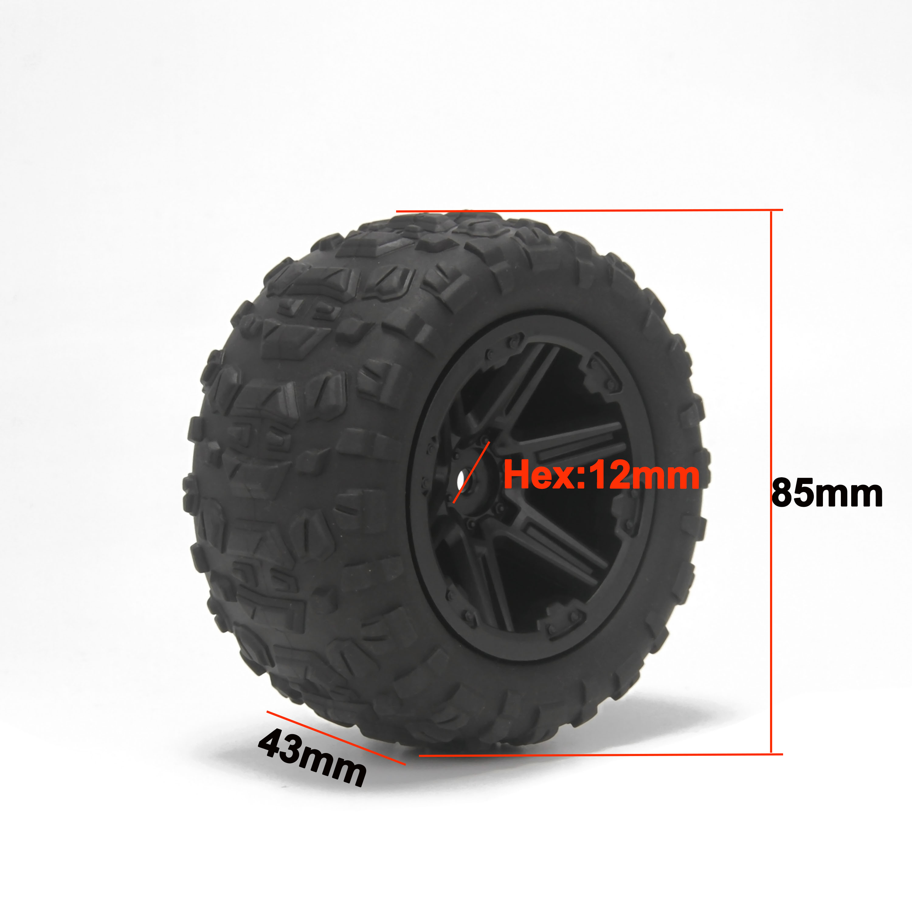 4 ADET 85mm Kauçuk Lastik Teke - Hot Wheels Car Monster Trucks incelemesi ve fiyatı